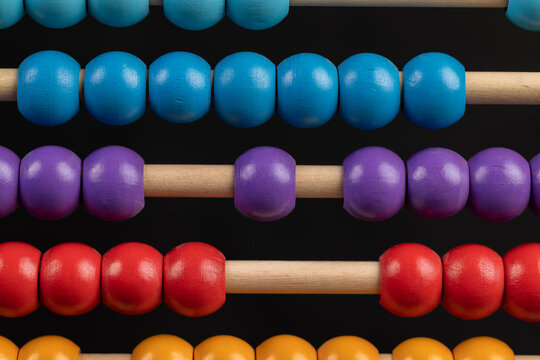 wooden children's abacus for learning and development