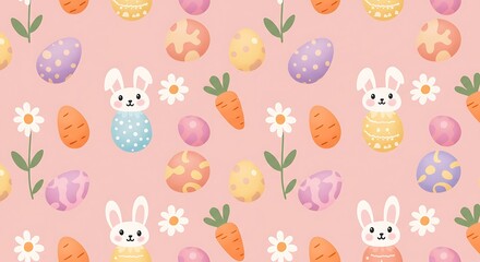 Spring's Pastel Harmony AI Generated