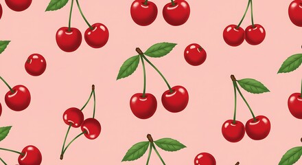 Crimson Chorus on Blush AI Generated