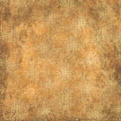 Seamless floral brown background fabric, garden paper with ornamental pattern