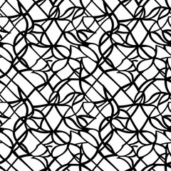 a black and white abstract pattern