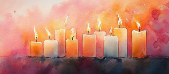 Candlelight Memorial for All Saints Day Spiritual Reflection