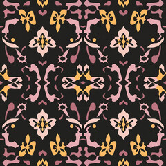 Creative seamless pattern background design 