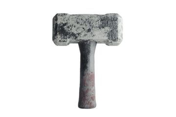 Vintage Industrial Hammer - A Powerful Tool