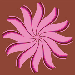 Black and white mandala background design