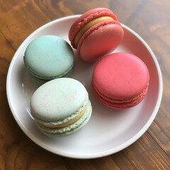 Obraz premium macaron craquant