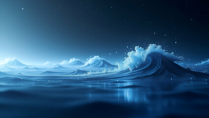 Explore a futuristic minimalist wallpaper design showcasing gravitational wave detection, featuring sleek digital graphics and expansive empty space.