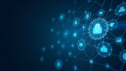 Present a contemporary wallpaper with ample empty space and modern digital graphics that illustrate data driven payment systems. Emphasize precise analytics secure transaction flows and innovative ico