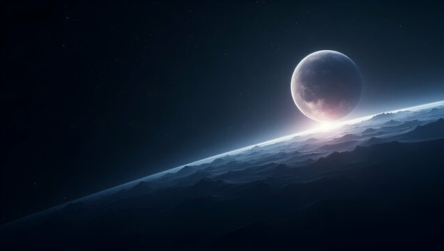 Sleek Extraterrestrial Intelligence Wallpaper: Transformative SETI Research & Alien Communication Analysis with Negative Space & Advanced Digital Imagery