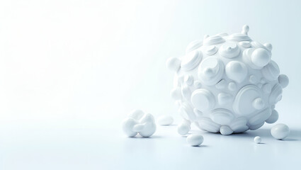 3D Modern Wallpaper: Abstract Digital Motifs for Energy Resources - Perfect for Data Visualization & Grid Integration