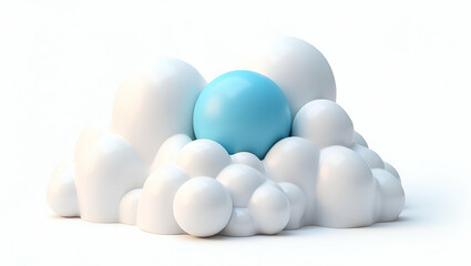 3D Showcase: Premium Stock Imagery of Innovative Aerospace Ventures and Private Space Companies Emphasizing Entrepreneurial Spirit and Technological Advancement