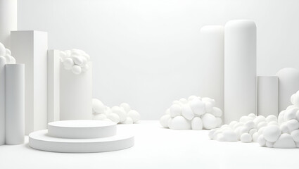 Explore 3D wallpaper designs that showcase modern minimalist aesthetics, embodying decentralized lending and innovative blockchain solutions.