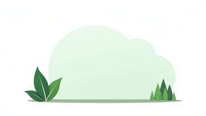 Obraz premium Explore our flat high-resolution finance scene showcasing green economy bonds, emphasizing eco-conscious funding and sustainable investment confidence.