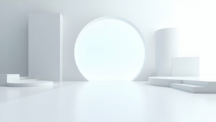 3D Wallpaper design showcasing AI driven investment analysis with expansive empty space and elegant digital visuals capturing dynamic predictive modeling robust quantitative insights and innovative al