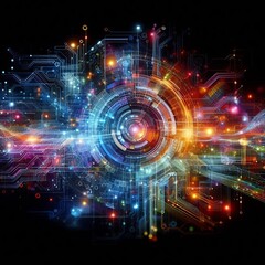 Obraz premium Advancing AI and IoT Integration: Revolutionizing Smart Technologies for Future Innovation 