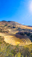 MORAY INCA TERRACES, SACRED VALLEY, PERU