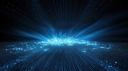 Fototapeta premium Abstract Digital Network Structure