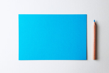 紙と鉛筆_背景テンプレート