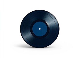 Obraz premium Isolated Vinyl Record Still Life for Music or Entertainment Concepts