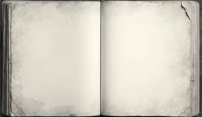 old book cover isolated, Generative AI