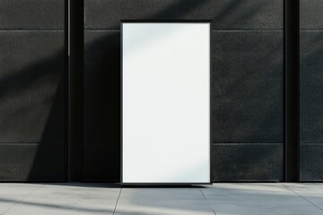 Premium Quality Image of Realistic Xbanner Mockup Left View