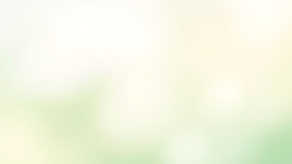 Fototapeta premium Soft Pastel Green and White Blurred Background Ideal for Website Design or Presentation