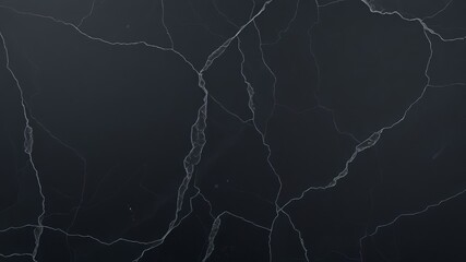 Elegant Dark Marble Texture with White Veins Background Image for Design Projects