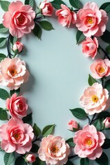 Vintage-inspired artificial flower wall with pastel hues , floral wallpaper, whimsical atmosphere, unique backdrop