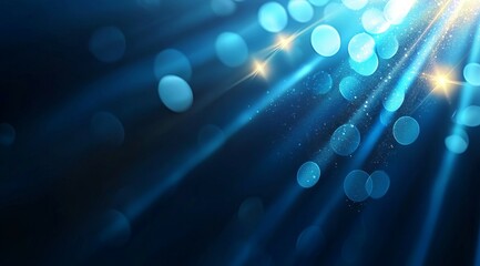 A blue background with a lot of small blue circles