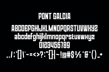 font Galcia