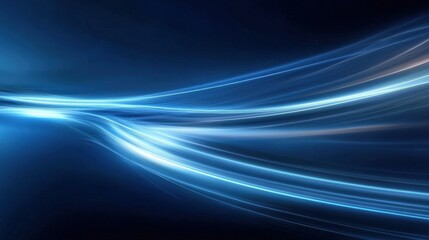 Abstract Flowing Light Design