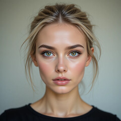 woman, beauty, model, face, hair, fashion, brunette, 