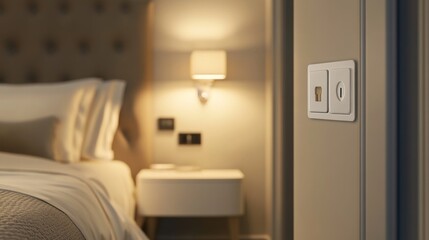 Modern bedroom lighting control