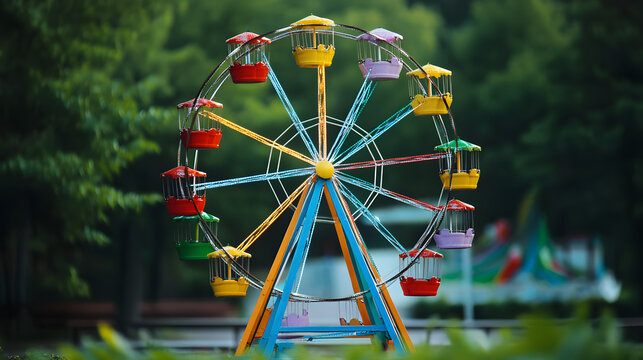 wheel, park, ferris, fun, night, amusement, carnival, ferris wheel, sky, fair, entertainment, circle, ride, carousel, light, city, attraction, round, leisure, color, motion, lights, travel, rides, col
