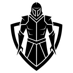 defender silhouette vector illustrator