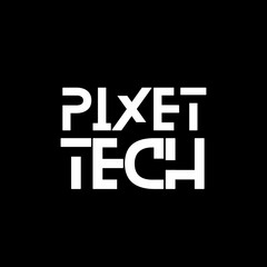 Pixel technology logo designs concept vector, Network Internet logo symbol.
