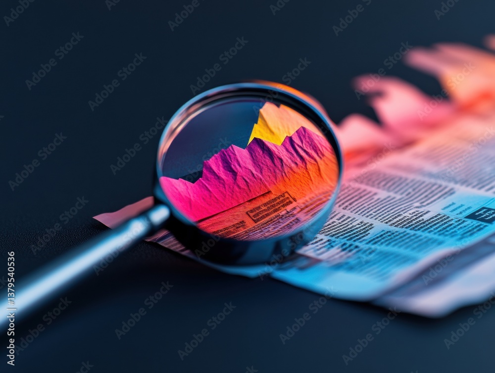 Poster Vibrant Data Insights AI-Powered Risk Analysis through Immersive Visualization - Next-Gen Business Intelligence and Strategic Decision Mapping