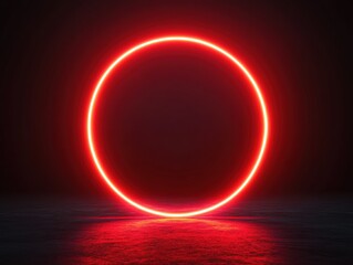 Vibrant red positioned on a simple background highlighting its shape and colorful aesthetic appeal