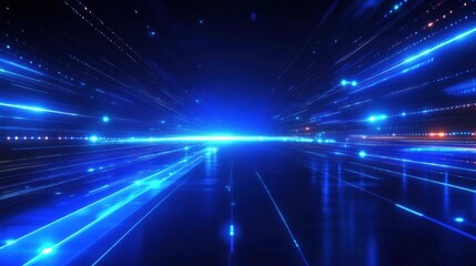 Futuristic Digital Highway