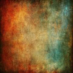 Abstract composition featuring a rich brown and soft blue background creating a calm and serene atmosphere