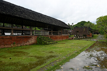 Traditional Balinese village of Tenganan in Karangasem regency of Bali Indonesia