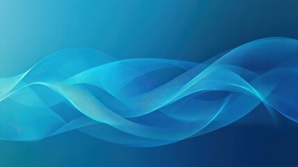 Fototapeta premium Abstract Blue Wave Design