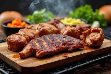 Grilled BBQ Delights on Social Media