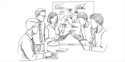 A brainstorming workshop fosters collaboration and idea generation, where business professionals engage in discussions to develop innovative solutions. Through teamwork and open conversations