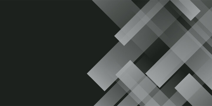 Abstract grey background basic geometric square overlap with shadow.
