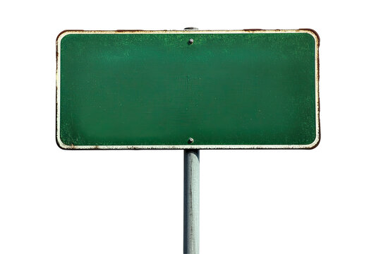 Naklejki Green Street Sign on transparent background