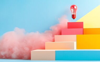 Colorful Steps to Ideas