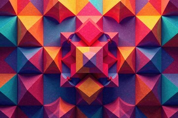 Abstract geometric shapes forming a repeating design , composition, abstract, texture