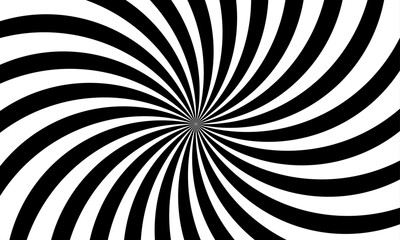 White and black ray burst style background