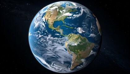 earth in space